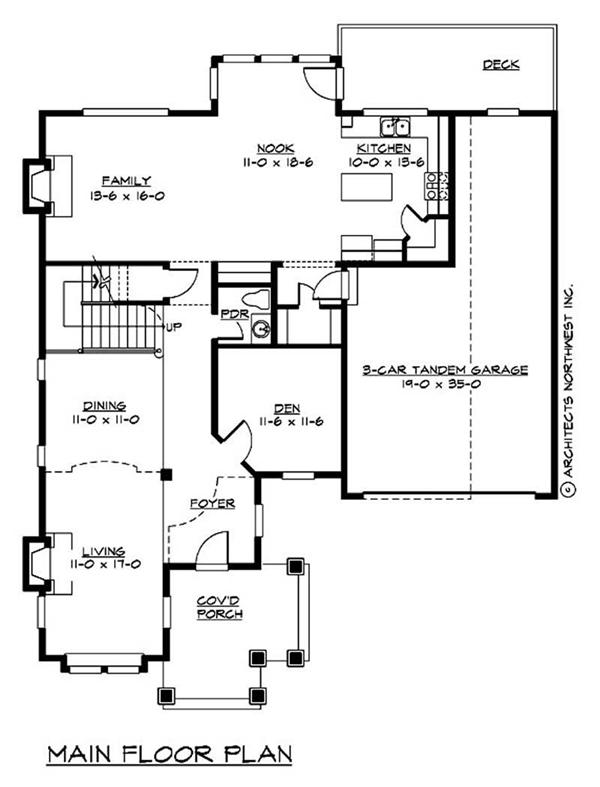 115-1245 Floor Plan - First Floor