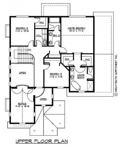 115-1245 Floor Plan - Second