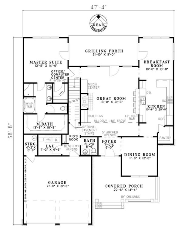 Popular House Floor Plans CraftsmanPlan